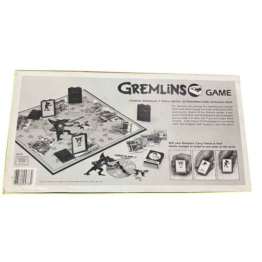 1984 Gremlins Board Game by Golden 100% Complete Unused & Unpunched Vintage - Picture 11 of 11